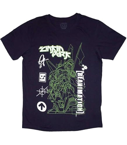 Amazon.com: Linkin Park Bracket Band Logo T Shirt Size L